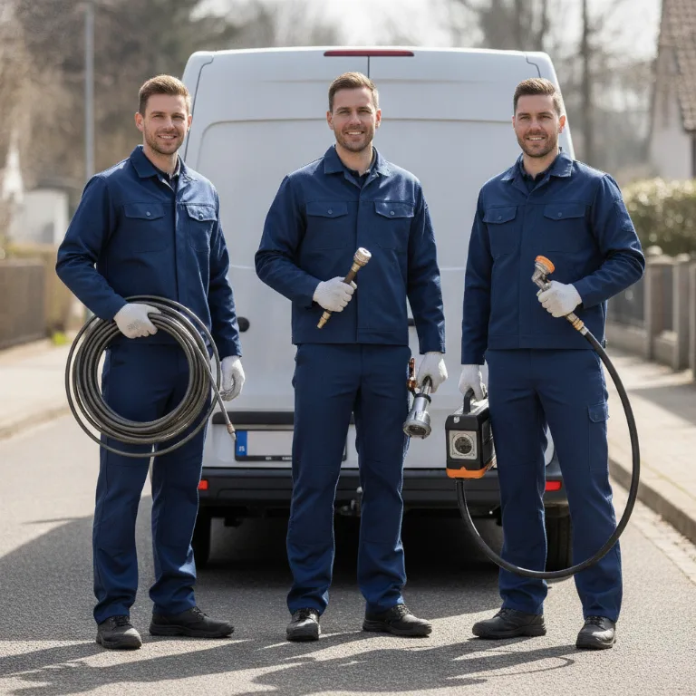 Rohrreinigung Team in Thun